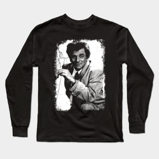 Columbo Vintage Distressed Long Sleeve T-Shirt